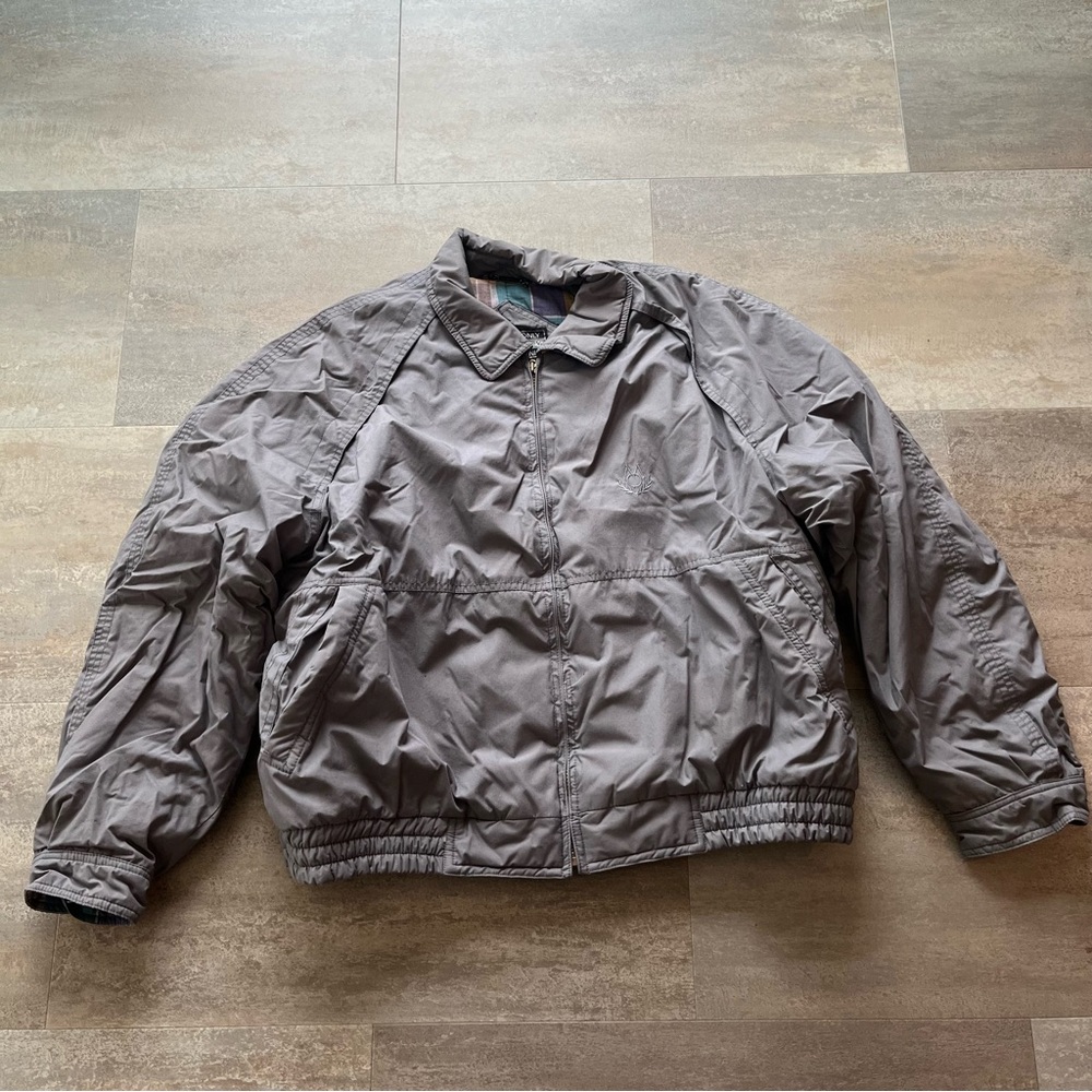Men's Gray Members Only Jacket